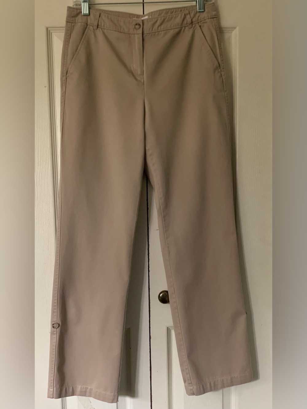 Kate Hill Convertible Chino Pants 100% Cotton 4p